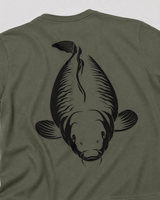 carpstylez KING CARP Shirt – Detail, Karpfen-Streetwear