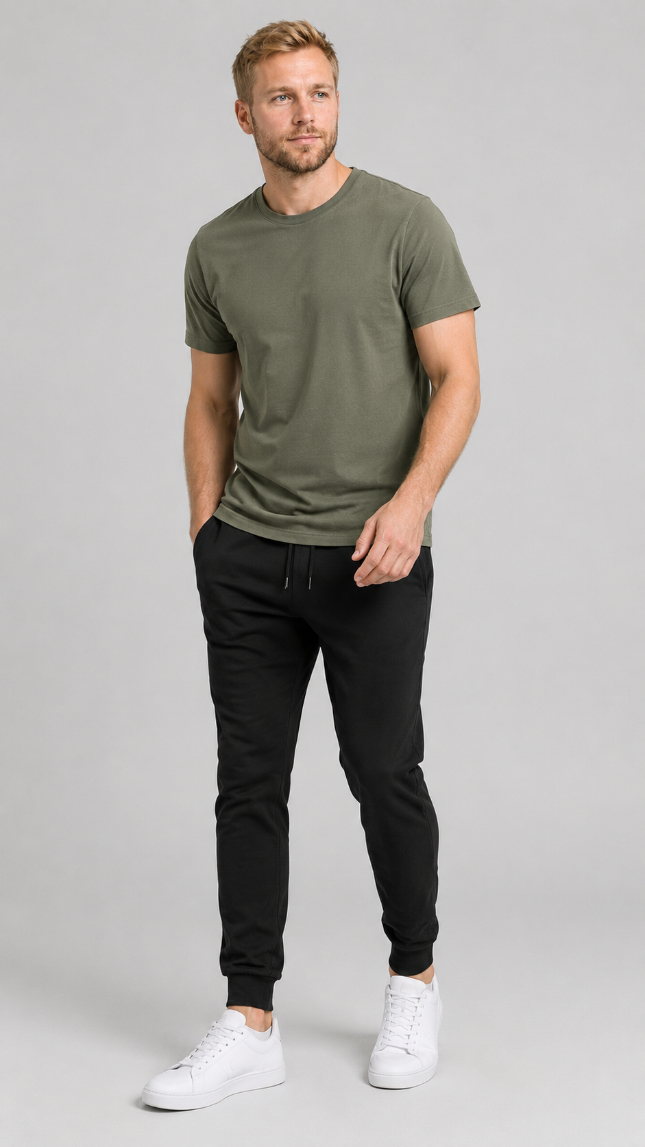 carpstylez KING CARP Shirt – Studio Mock Fullbody, Karpfen-Streetwear