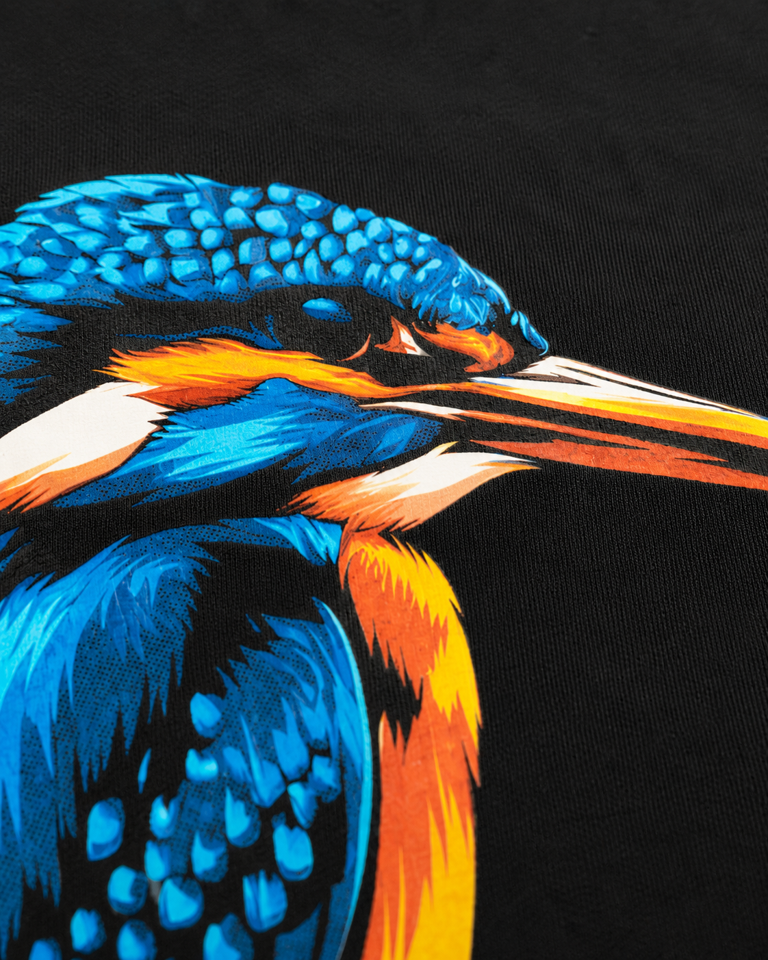 carpstylez Kingfisher Vibes Hoodie – Backprint Ansicht