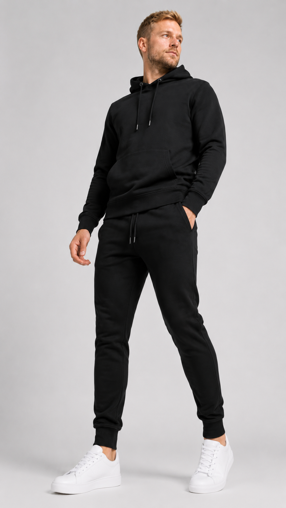 carpstylez NABB Hoodie – Studio Mock Fullbody, Karpfen-Streetwear