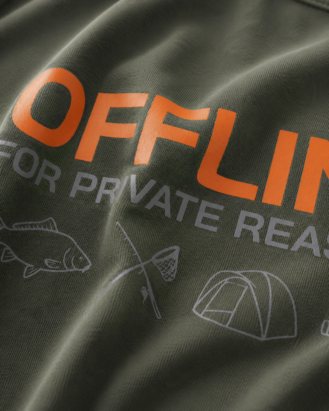 carpstylez Offline Shirt – Print-Detail