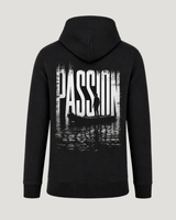carpstylez Passion Hoodie – Backprint, schwarzer Karpfen-Hoodie #farbe_black