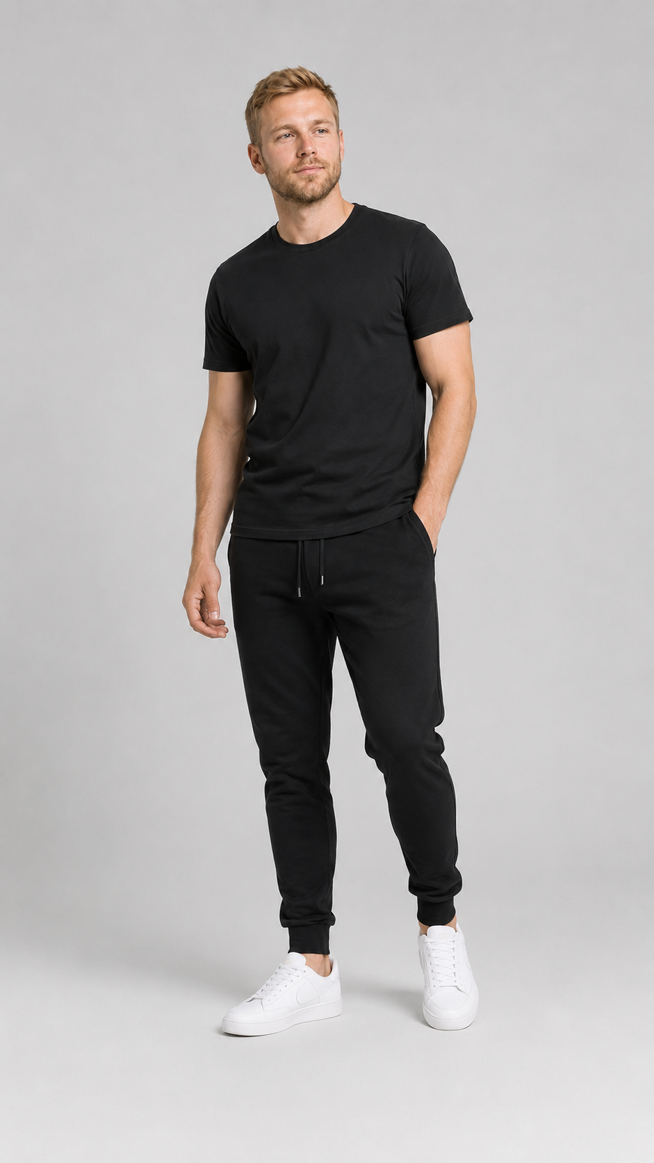 carpstylez PASSION Shirt – Studio Mock Fullbody, Karpfen-Streetwear