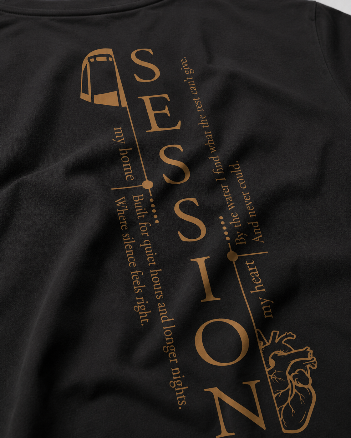 carpstylez SESSION Shirt – Detail, Karpfen-Streetwear