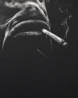 carpstylez Silt & Smoke Carp Hoodie – Print-Detail #farbe_black