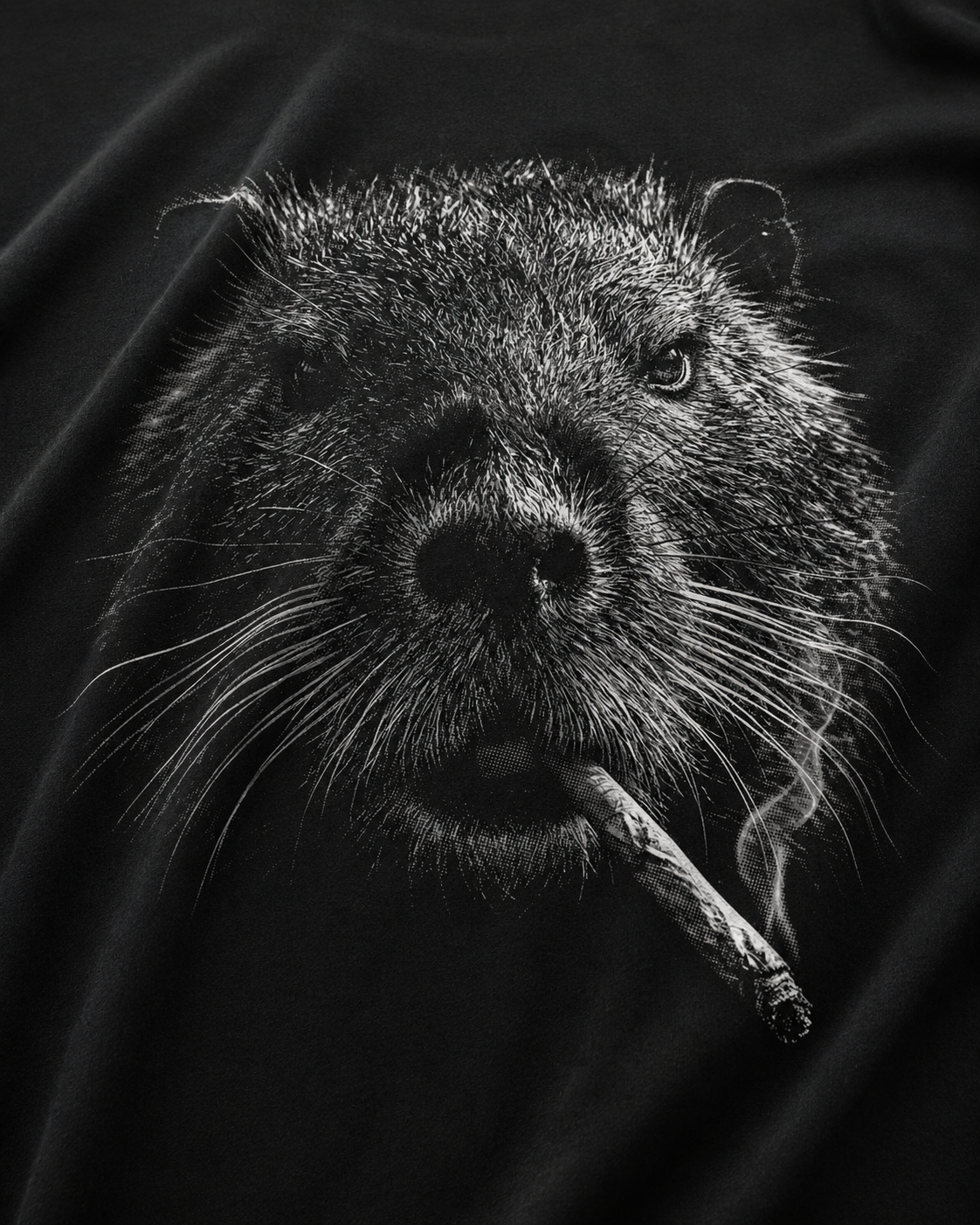 carpstylez Silt & Smoke Nutria Shirt – Print-Detail