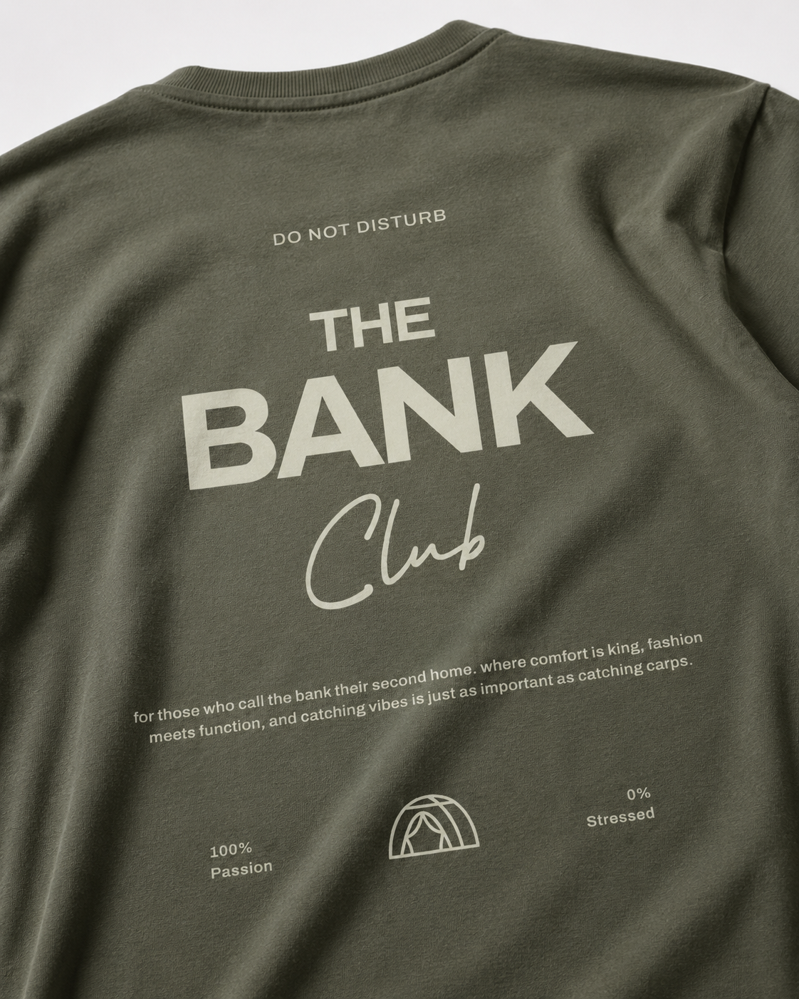 carpstylez THE BANK Club Shirt – Detail, Karpfen-Streetwear