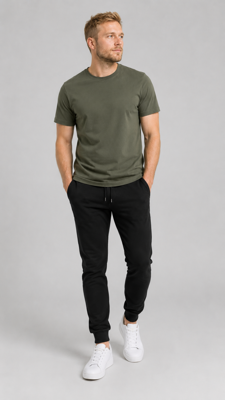 carpstylez THE BANK Club Shirt – Studio Mock Fullbody, Karpfen-Streetwear