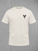 carpstylez THE OWL Shirt Ivory – Vorderseite, Karpfen-Streetwear _var_ivory #farbe_ivory