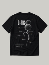 carpstylez THE RIGS D-Rig Shirt Black – Backprint, Karpfen-Streetwear _var_black #farbe_black