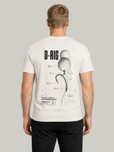 carpstylez THE RIGS D-Rig Shirt Ivory – Trageansicht 1, Karpfen-Streetwear _var_ivory #farbe_ivory