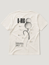 carpstylez THE RIGS D-Rig Shirt Ivory – Backprint, Karpfen-Streetwear _var_ivory #farbe_ivory