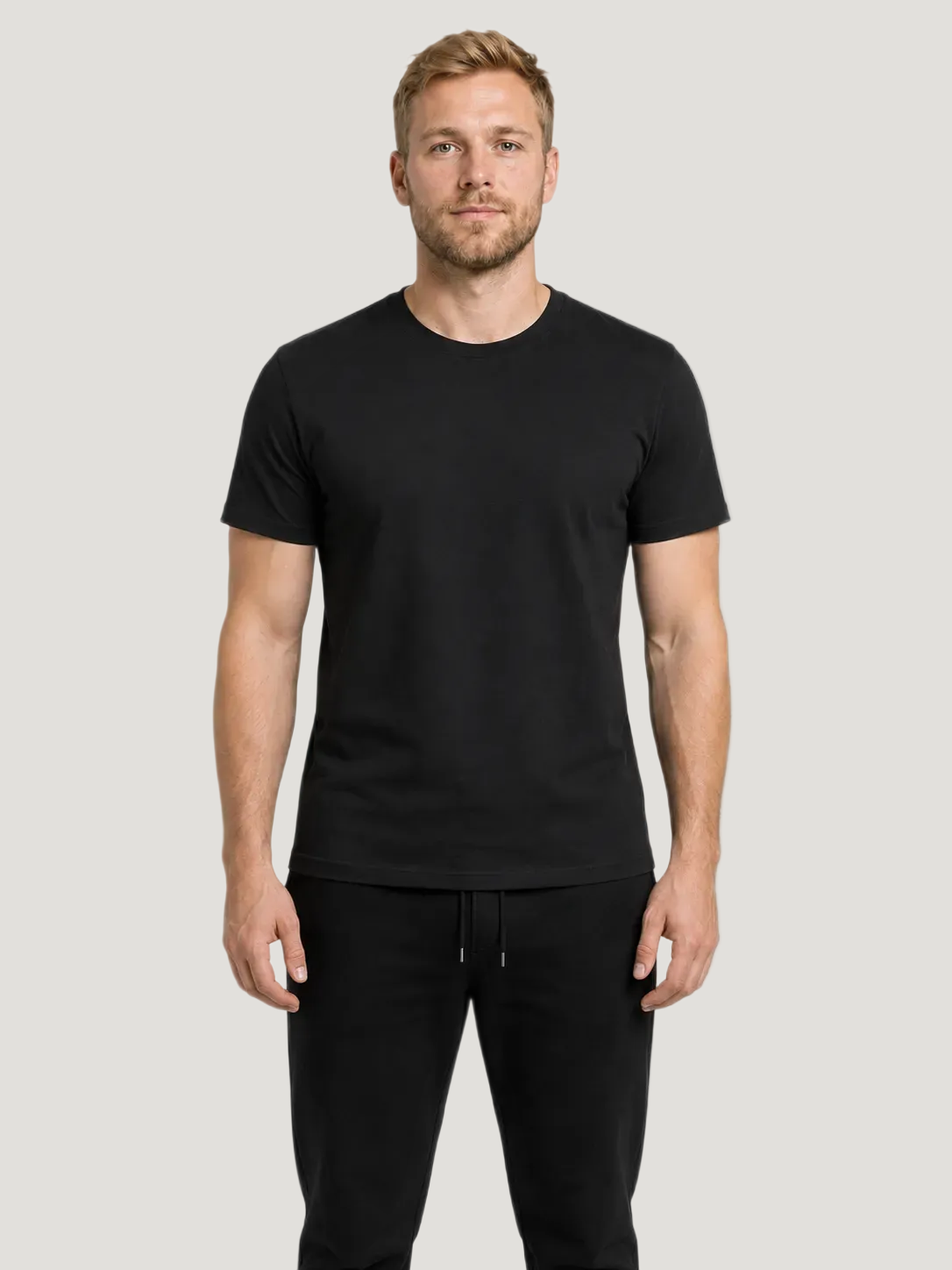 carpstylez THE RIGS Knotless Knot Shirt Black – Trageansicht 2, Karpfen-Streetwear _var_black #farbe_black
