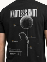 carpstylez THE RIGS Knotless Knot Shirt Black – Trageansicht 4, Karpfen-Streetwear _var_black #farbe_black