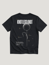 carpstylez THE RIGS Knotless Knot Shirt Black – Backprint, Karpfen-Streetwear _var_black #farbe_black