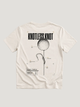carpstylez THE RIGS Knotless Knot Shirt Ivory – Backprint, Karpfen-Streetwear _var_ivory #farbe_ivory