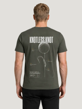 carpstylez THE RIGS Knotless Knot Shirt Organic Khaki – Trageansicht 1, Karpfen-Streetwear _var_organic-khaki #farbe_organic khaki