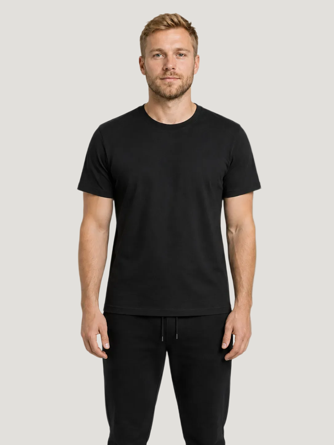 carpstylez THE RIGS Multi-Combi Rig Shirt Black – Trageansicht 2, Karpfen-Streetwear _var_black #farbe_black