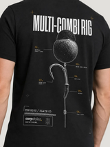 carpstylez THE RIGS Multi-Combi Rig Shirt Black – Trageansicht 3, Karpfen-Streetwear _var_black #farbe_black