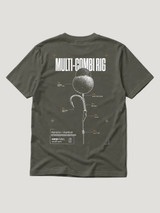 carpstylez THE RIGS Multi-Combi Rig Shirt Organic Khaki – Backprint, Karpfen-Streetwear _var_organic-khaki #farbe_organic khaki