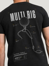 carpstylez THE RIGS Multi Rig Shirt Black – Trageansicht 4, Karpfen-Streetwear _var_black #farbe_black