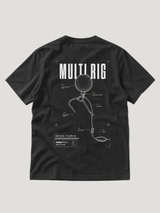 carpstylez THE RIGS Multi Rig Shirt Black – Backprint, Karpfen-Streetwear _var_black #farbe_black