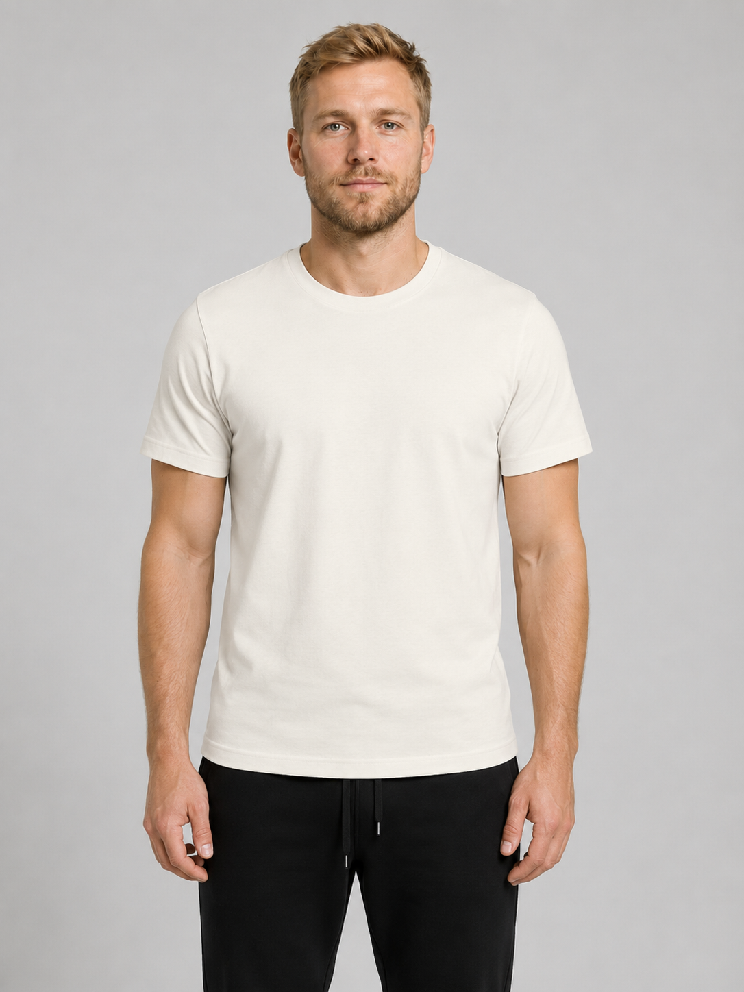 carpstylez THE RIGS Multi Rig Shirt Ivory – Trageansicht 2, Karpfen-Streetwear _var_ivory