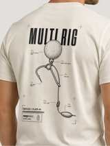 carpstylez THE RIGS Multi Rig Shirt Ivory – Trageansicht 4, Karpfen-Streetwear _var_ivory #farbe_ivory