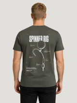 carpstylez THE RIGS Spinner Rig Shirt Organic Khaki – Trageansicht 1, Karpfen-Streetwear _var_organic-khaki #farbe_organic khaki