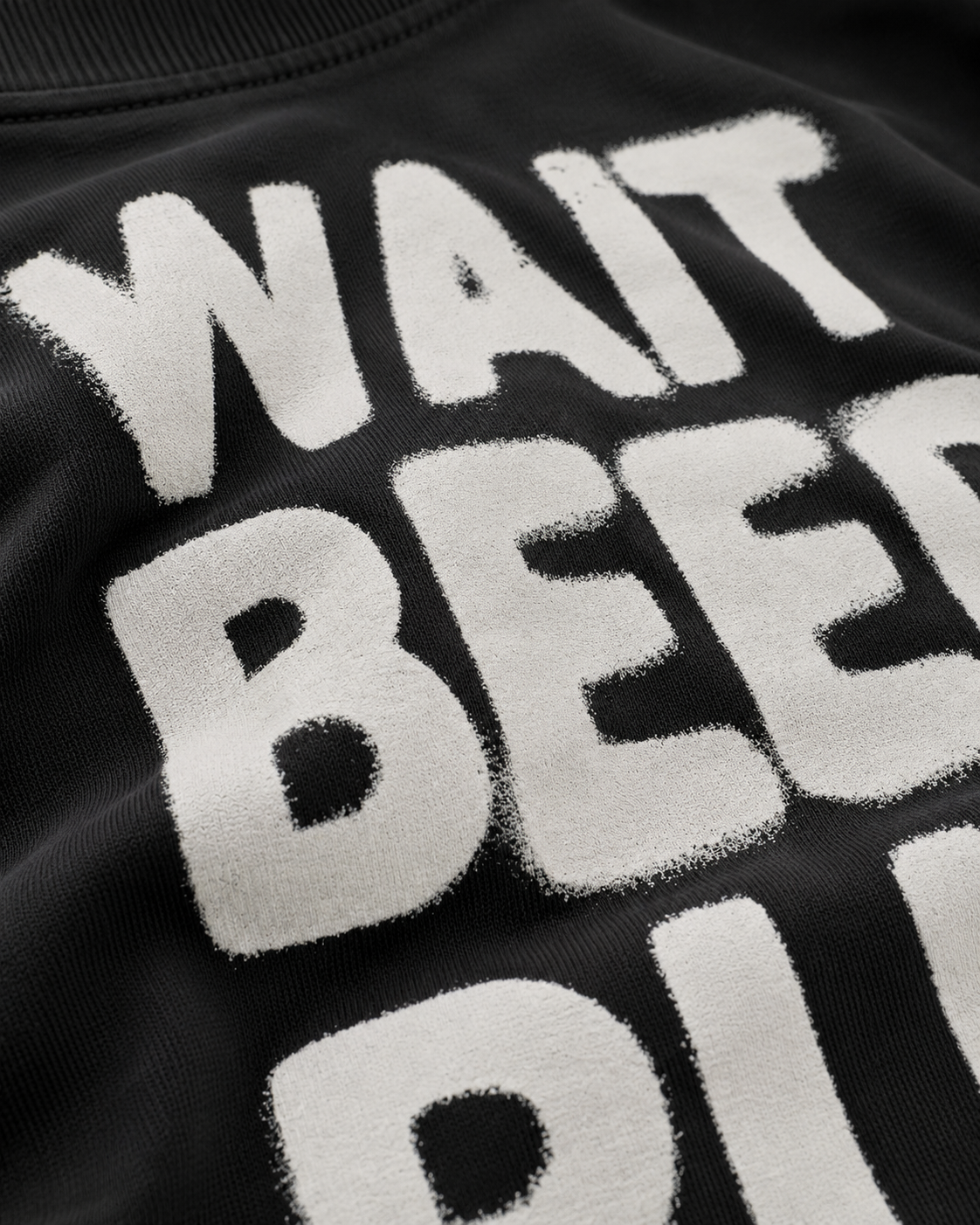 carpstylez Wait Beep Run Shirt – Print-Detail