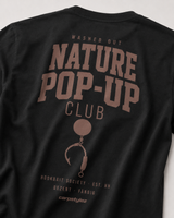 carpstylez WASHED OUT NATURE POP-UP Club Shirt – Detail, Karpfen-Streetwear