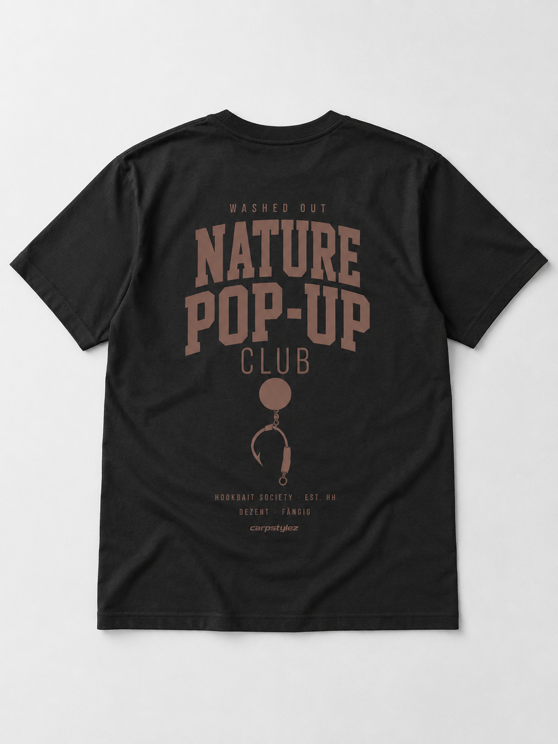 carpstylez WASHED OUT NATURE POP-UP Club Shirt – Flatlay Rückenprint