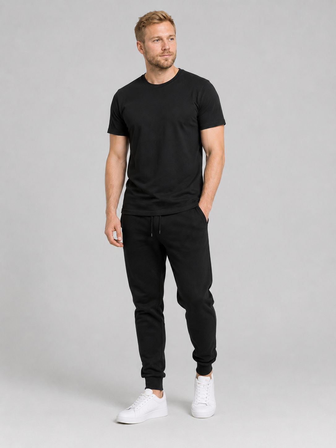 carpstylez WASHED OUT YELLOW POP-UP Club Shirt – getragen, Ganzkörper Vorderseite