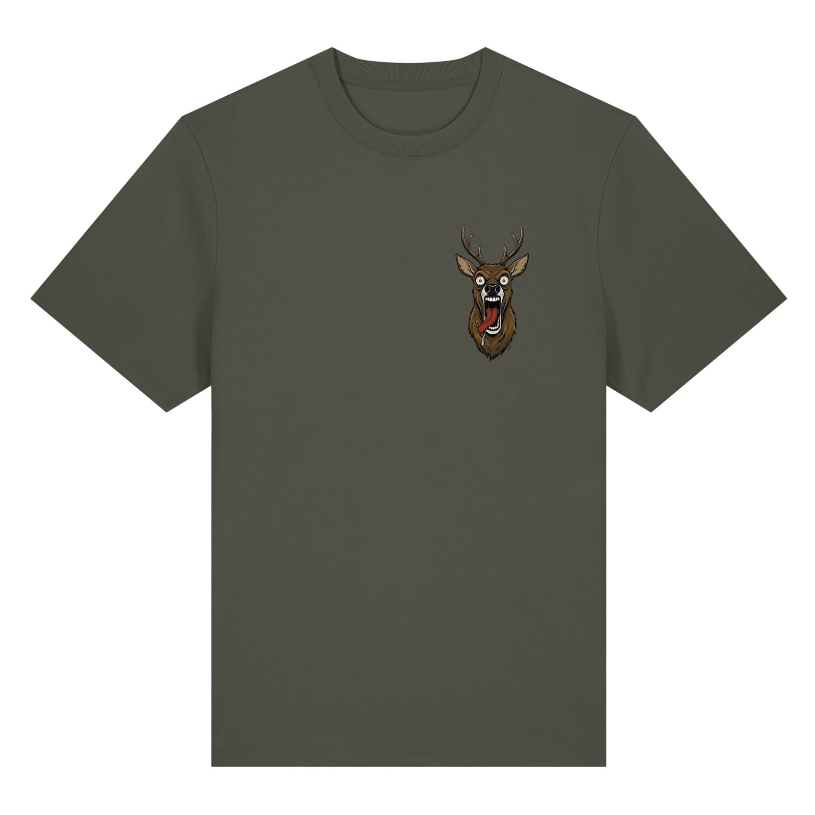 Karpfen Angeln DEER FEAR Heavy T-Shirt - CAST carpstylez