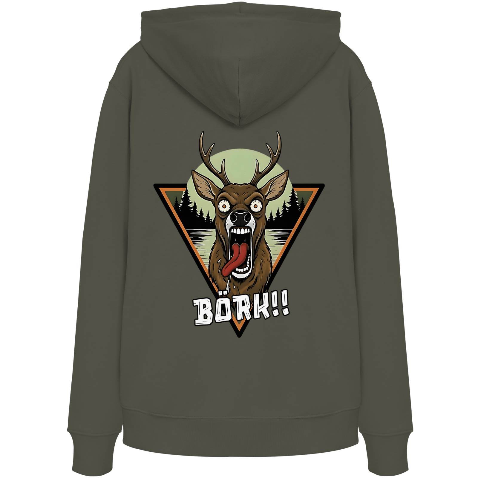 Karpfen Angeln DEER FEAR Prime Hoodie - CAST carpstylez
