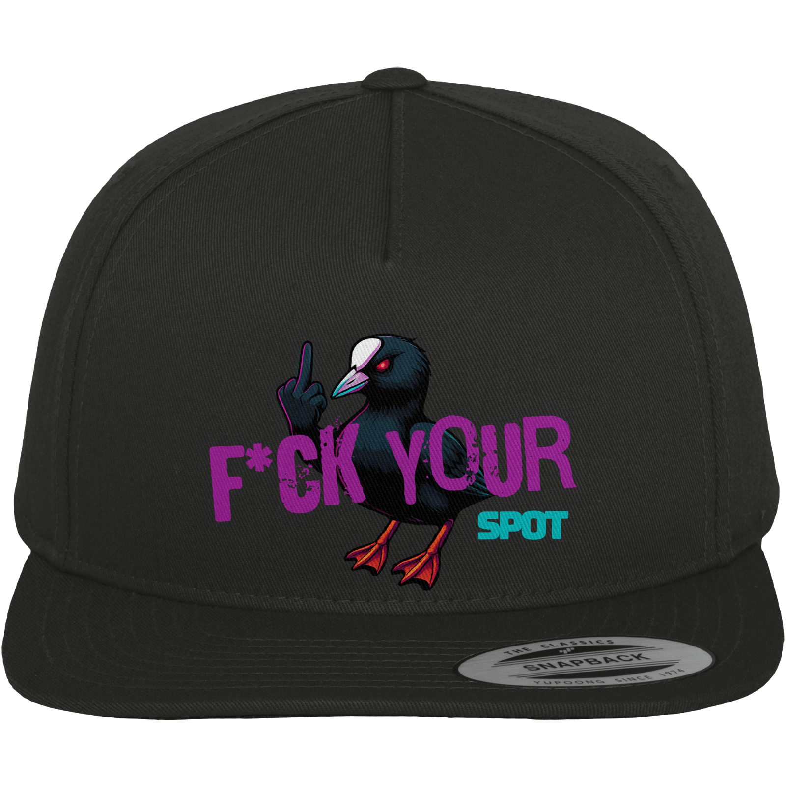F*CK YOUR SPOT Deluxe Cap Snapback - carpstylez Karpfen Angeln