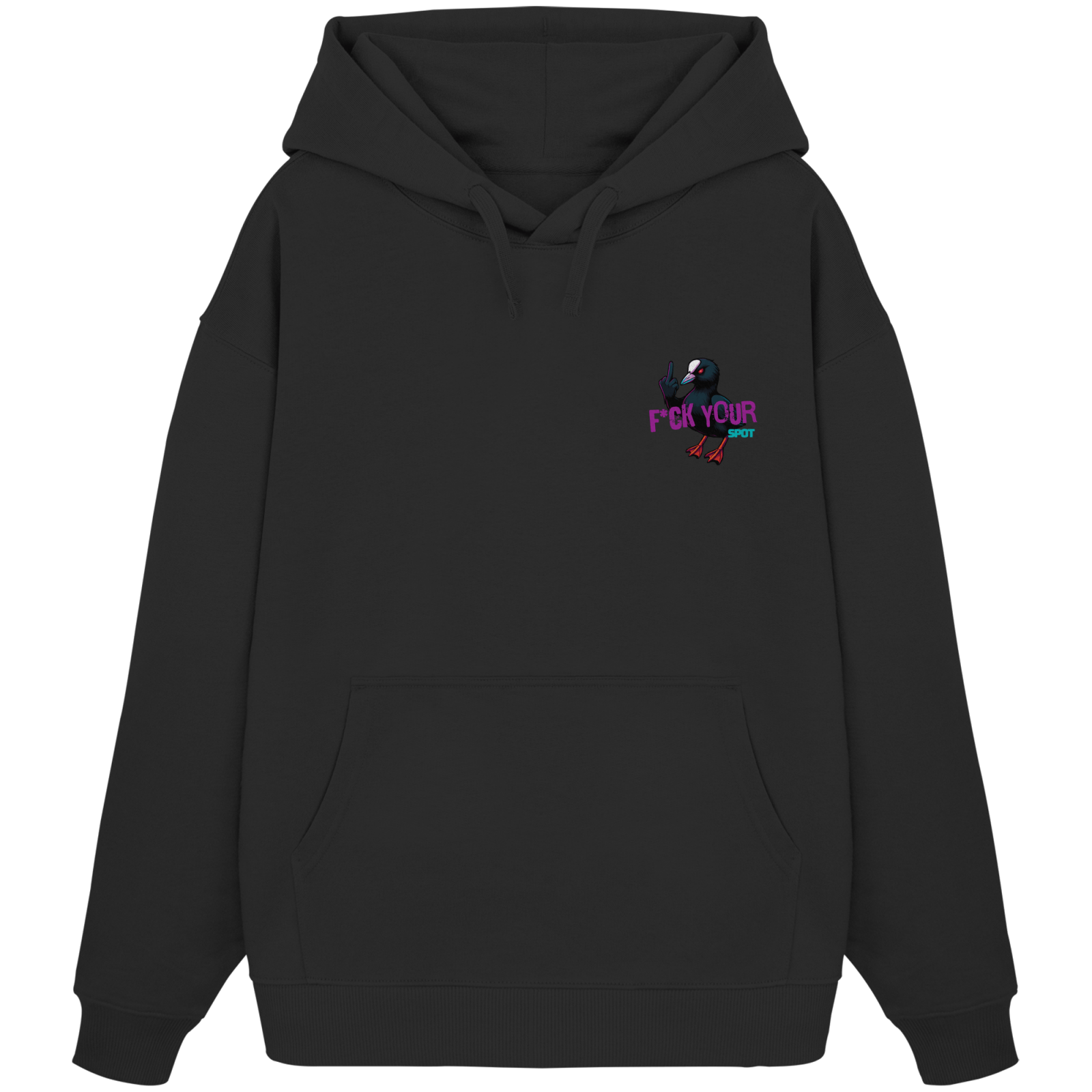 F*CK YOUR SPOT Oversize Hoodie - carpstylez Karpfen Angeln
