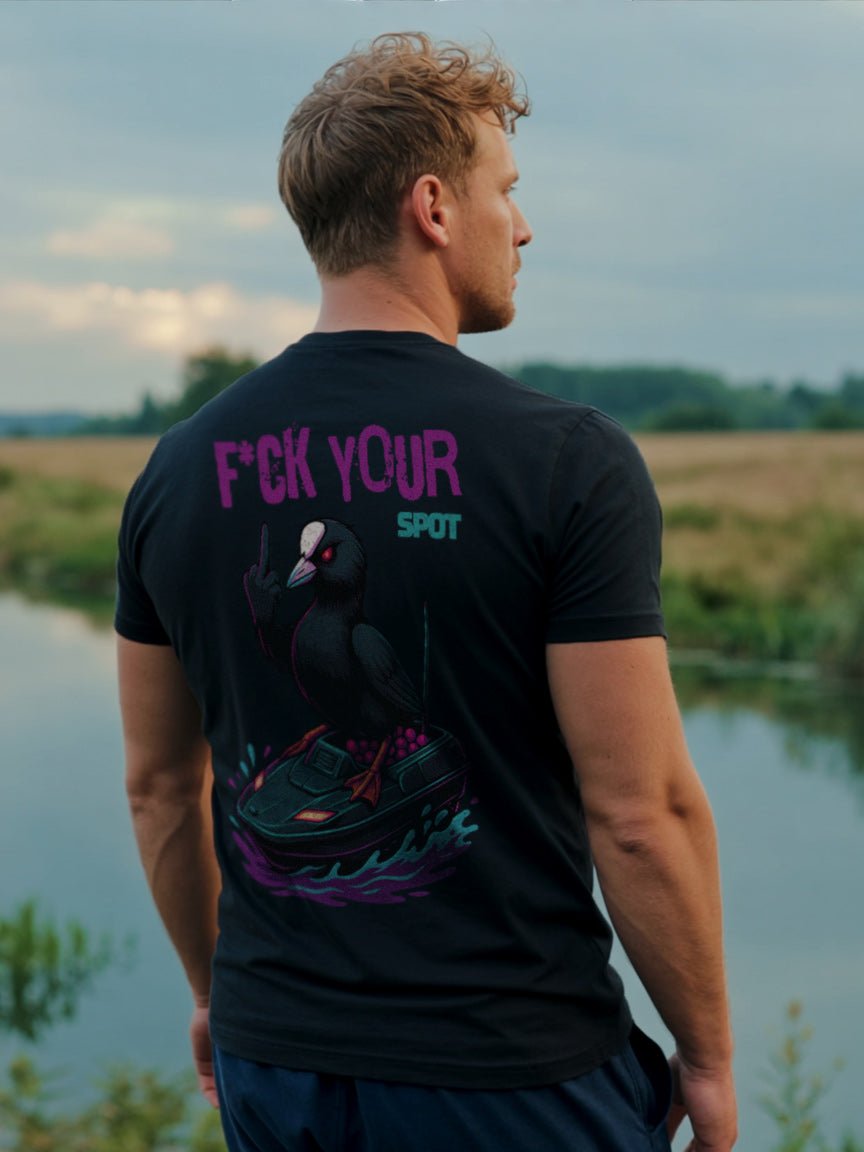 F*CK YOUR SPOT Prime T-Shirt - CAST carpstylez Karpfen Angeln