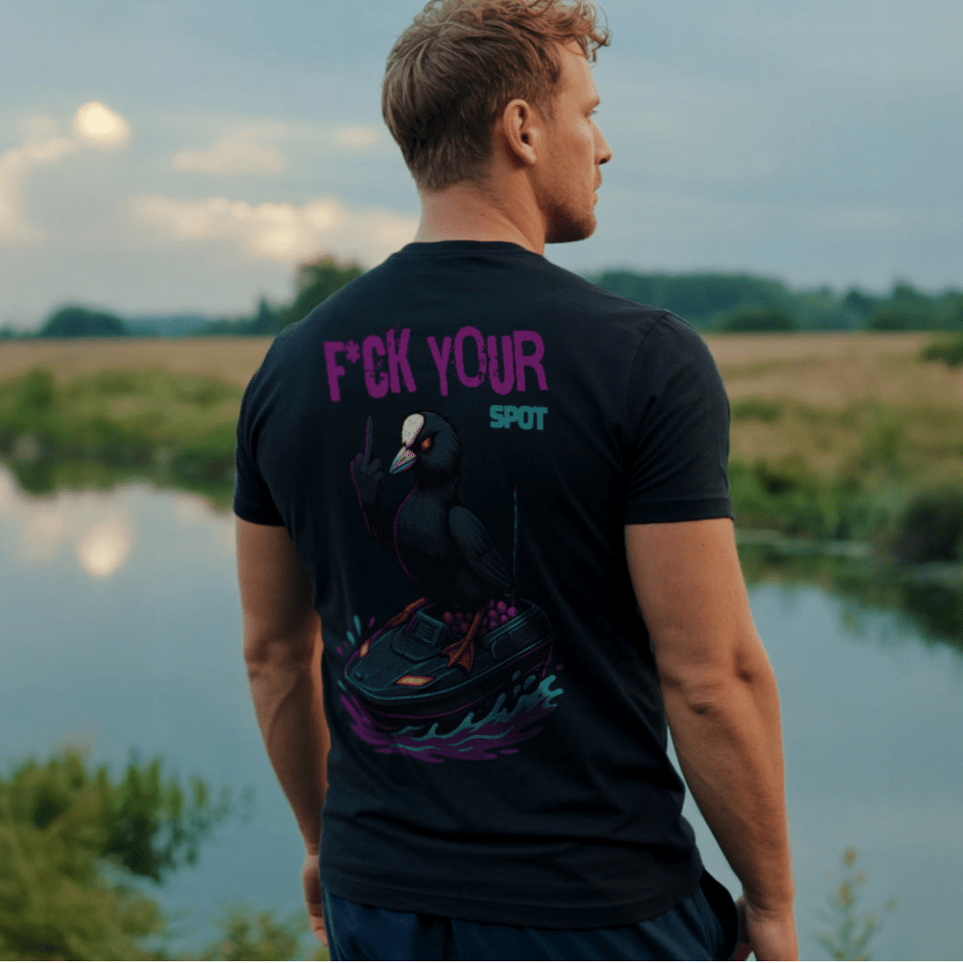 Karpfen Angeln mit F*CK YOUR SPOT Prime T-Shirt - CAST carpstylez