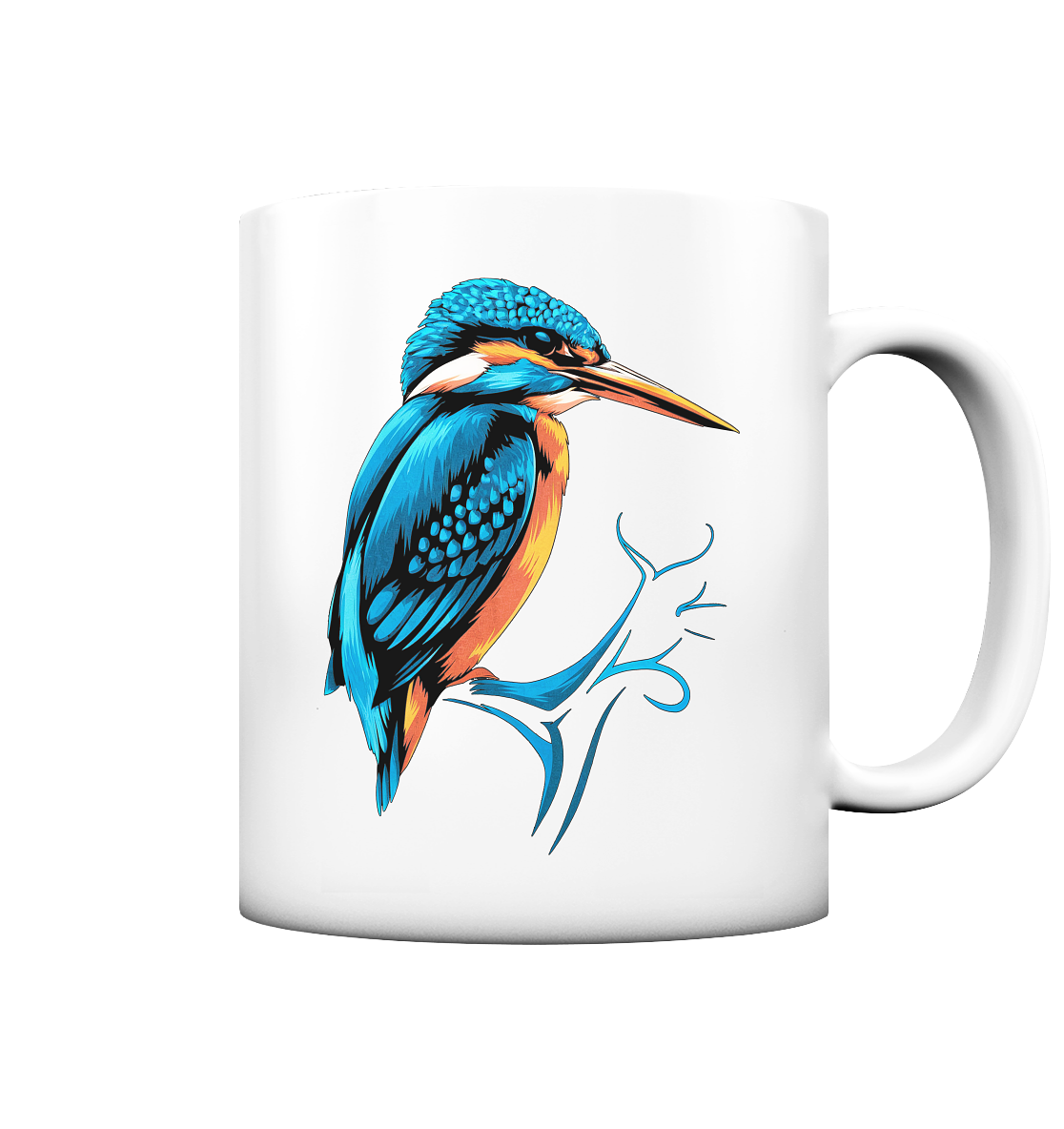 KINGFISHER VIBES Tasse matt
