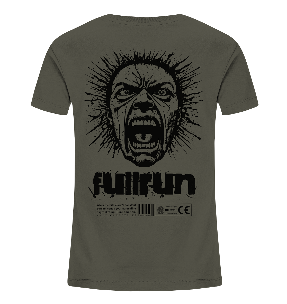 FULLRUN Kids T-Shirt - carpstylez Karpfen Angeln