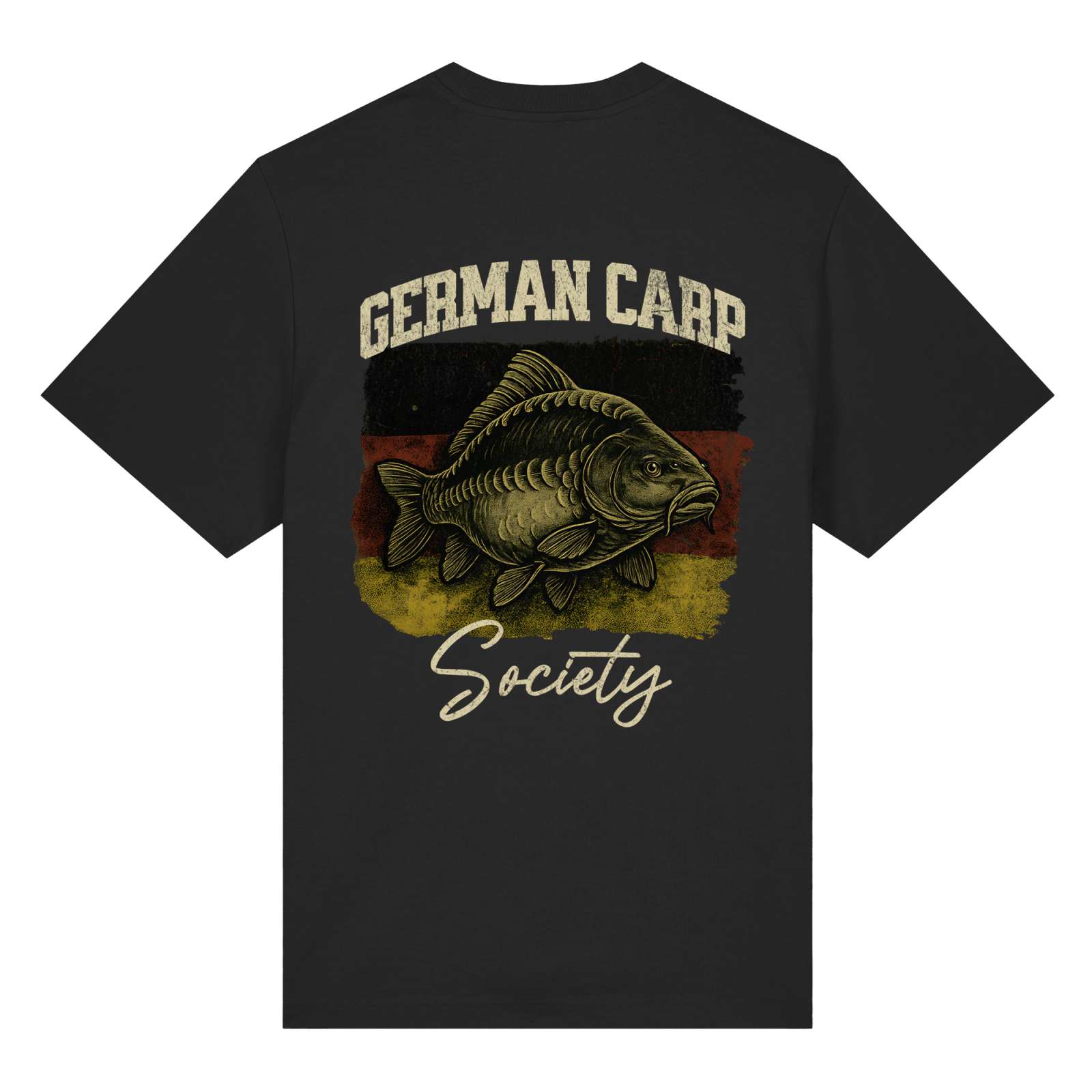 GERMAN CARP Society Heavy T-Shirt - carpstylez Karpfen Angeln