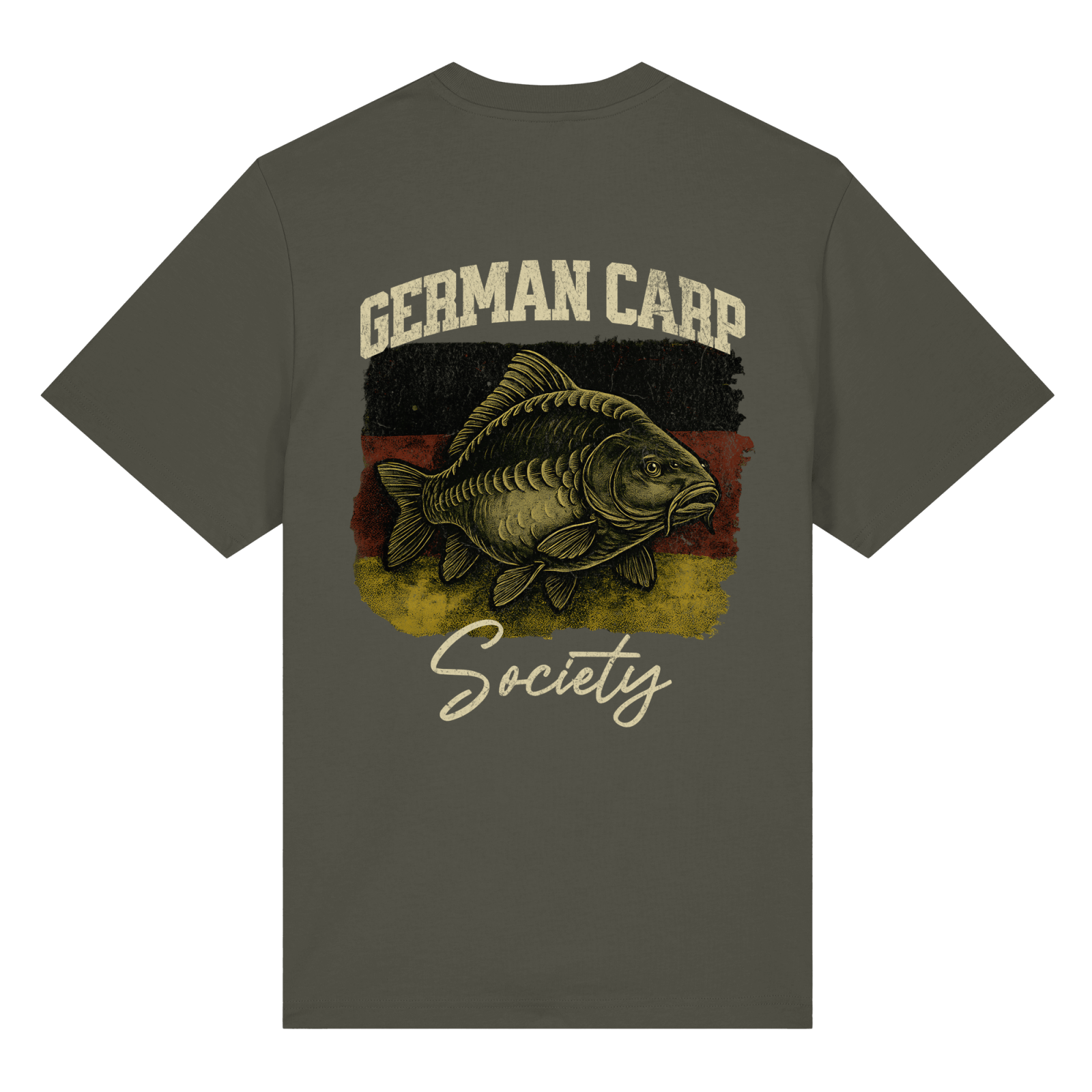 GERMAN CARP Society Heavy T-Shirt - carpstylez Karpfen Angeln