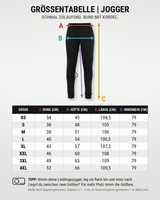 carpstylez Größentabelle ESSENTIALS Jogger #farbe_organic khaki, black, ivory, moon grey heather