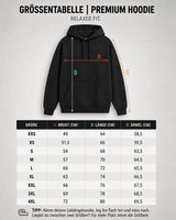 carpstylez Größentabelle Hoodie #farbe_black, ivory, khaki, natural white, organic khaki, schwarz