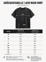 Größentabelle carpstylez Oversize Shirt in Zentimetern