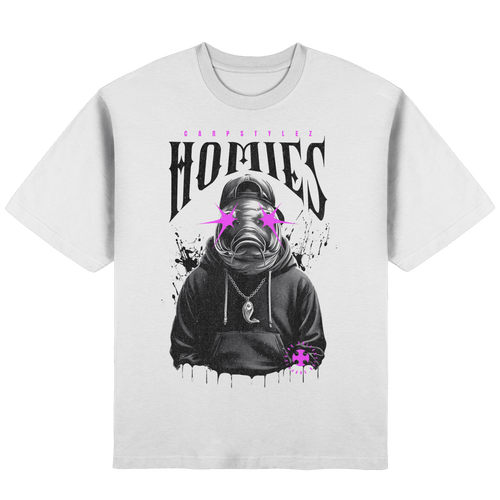 HOMIES Streetwear Oversized T-Shirt - carpstylez Karpfen Angeln