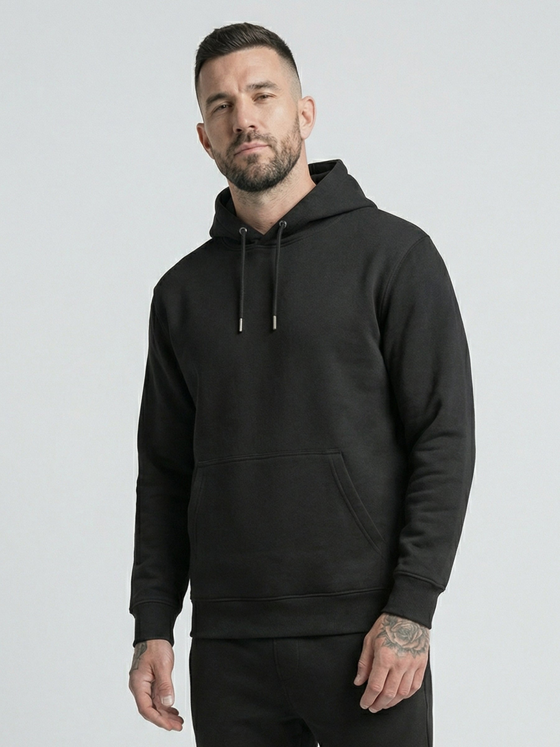 carpstylez Hoodie schwarz – Detailansicht