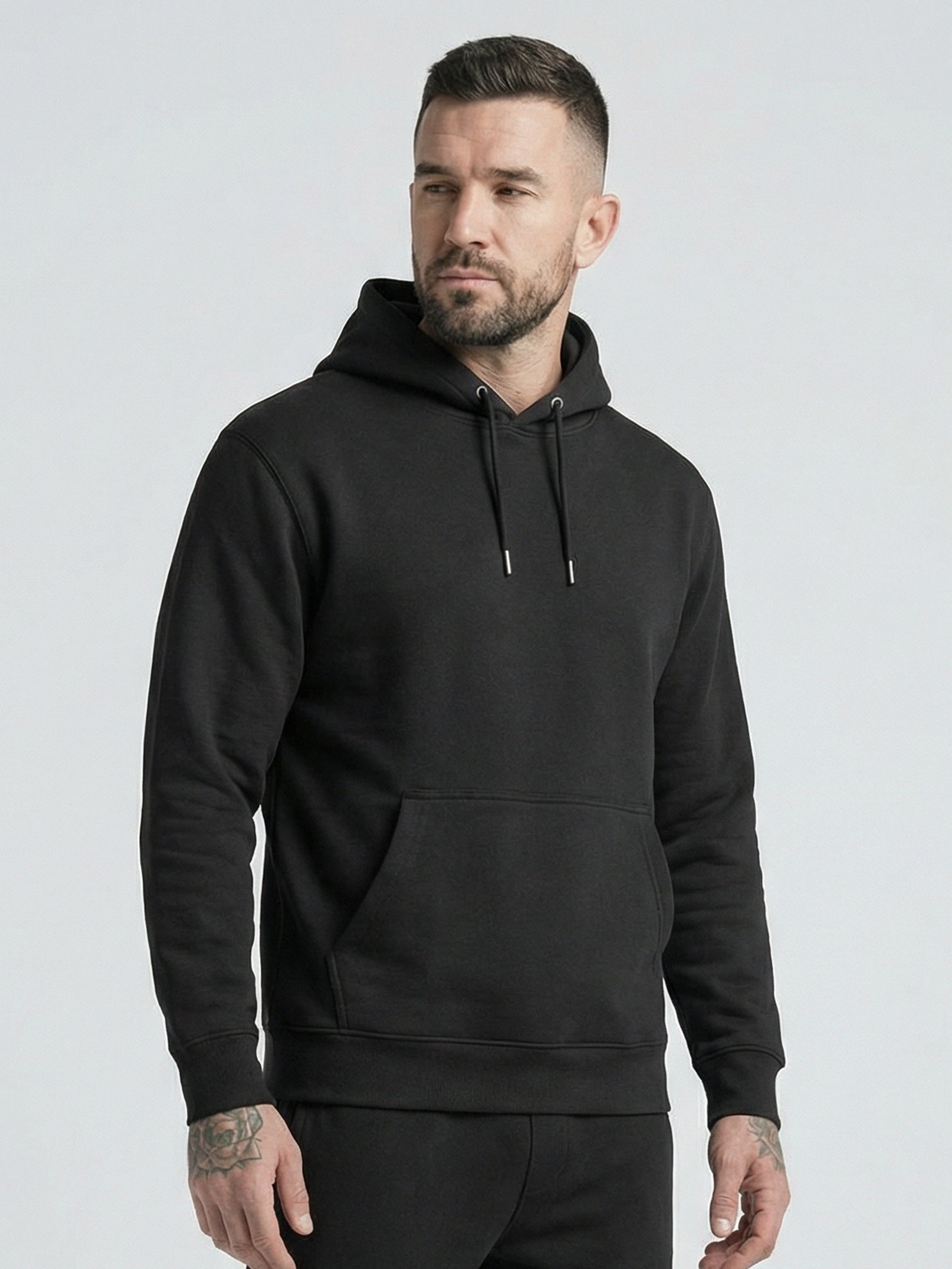 carpstylez Hoodie schwarz – Detailansicht