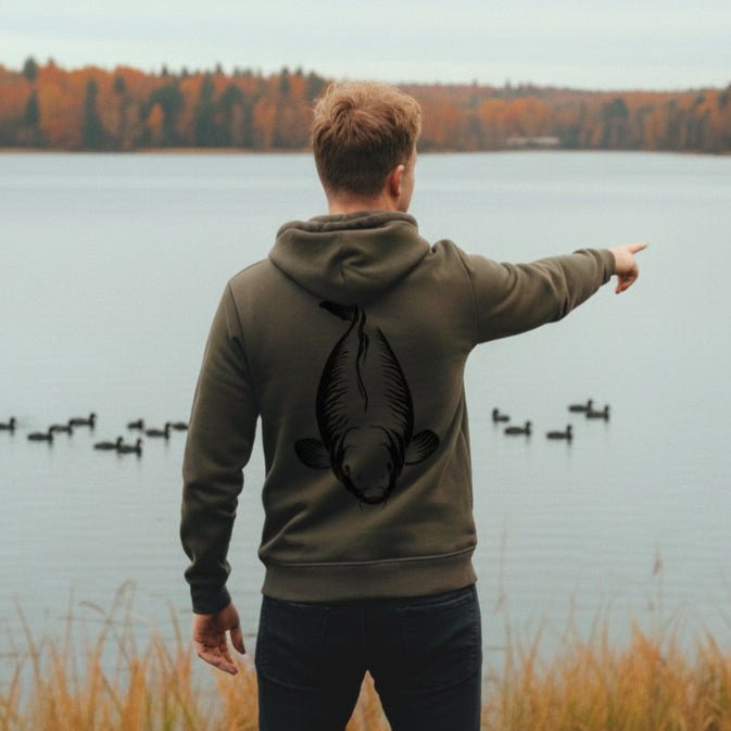 Karpfen Angeln KING CARP GOLD Prime Hoodie - CAST carpstylez